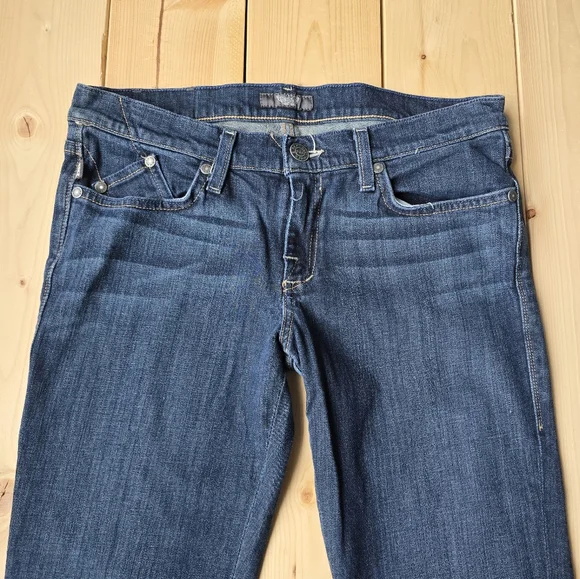 Rock & Republic Stella Straight Leg Blue Denim Jeans Size 30 - Picture 5 of 13